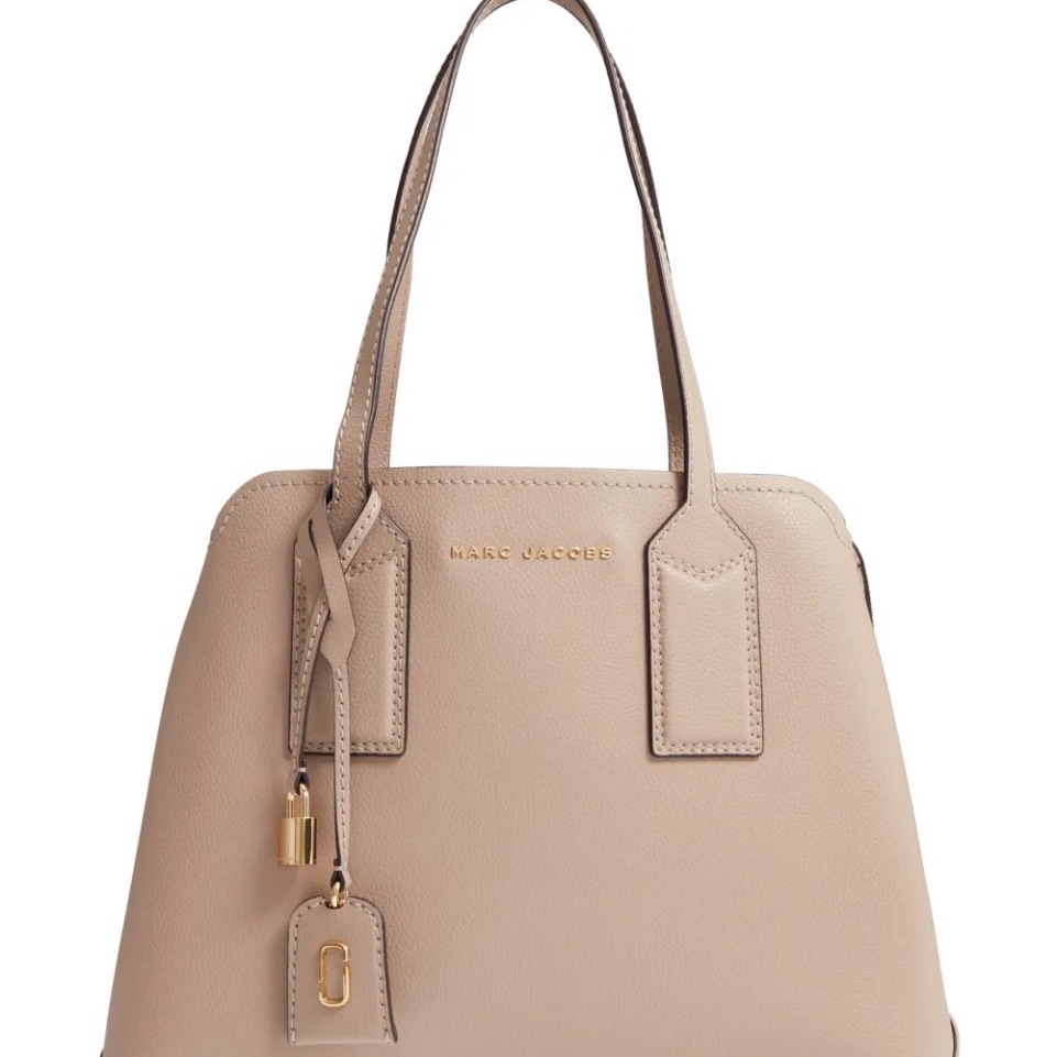 Marc Jacobs Taupe Leather Satchel